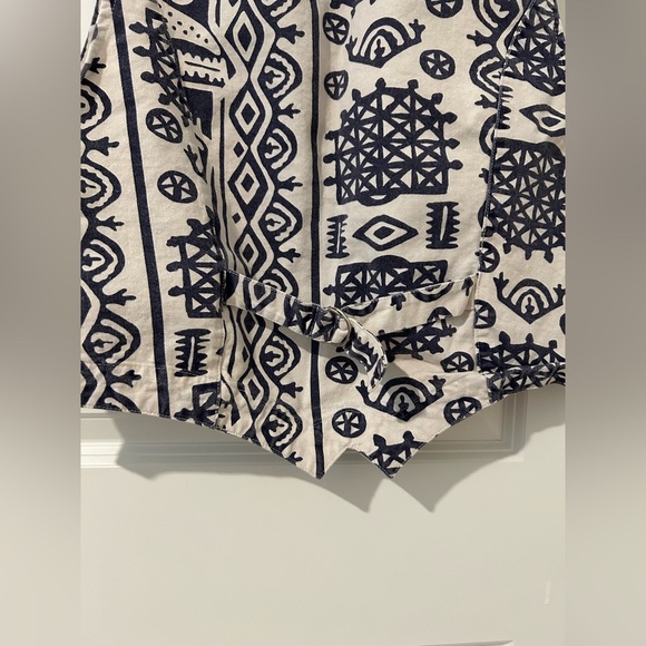 Chicos Vintage Aztec Print Vest - Picture 9 of 10
